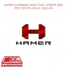 HAMER EXTENDED NIGHT FURY SPORTS BAR FITS TOYOTA HILUX 2020-ON